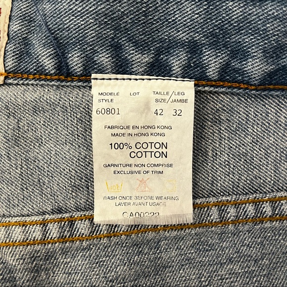 Nevada Vintage Light Wash Straight Leg Jeans - Picture 8 of 9